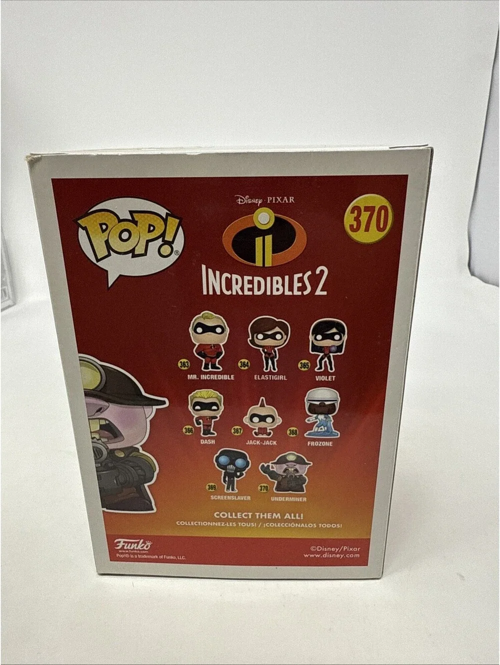 Funko Pop! Vinyl: Pixar - Underminer #370